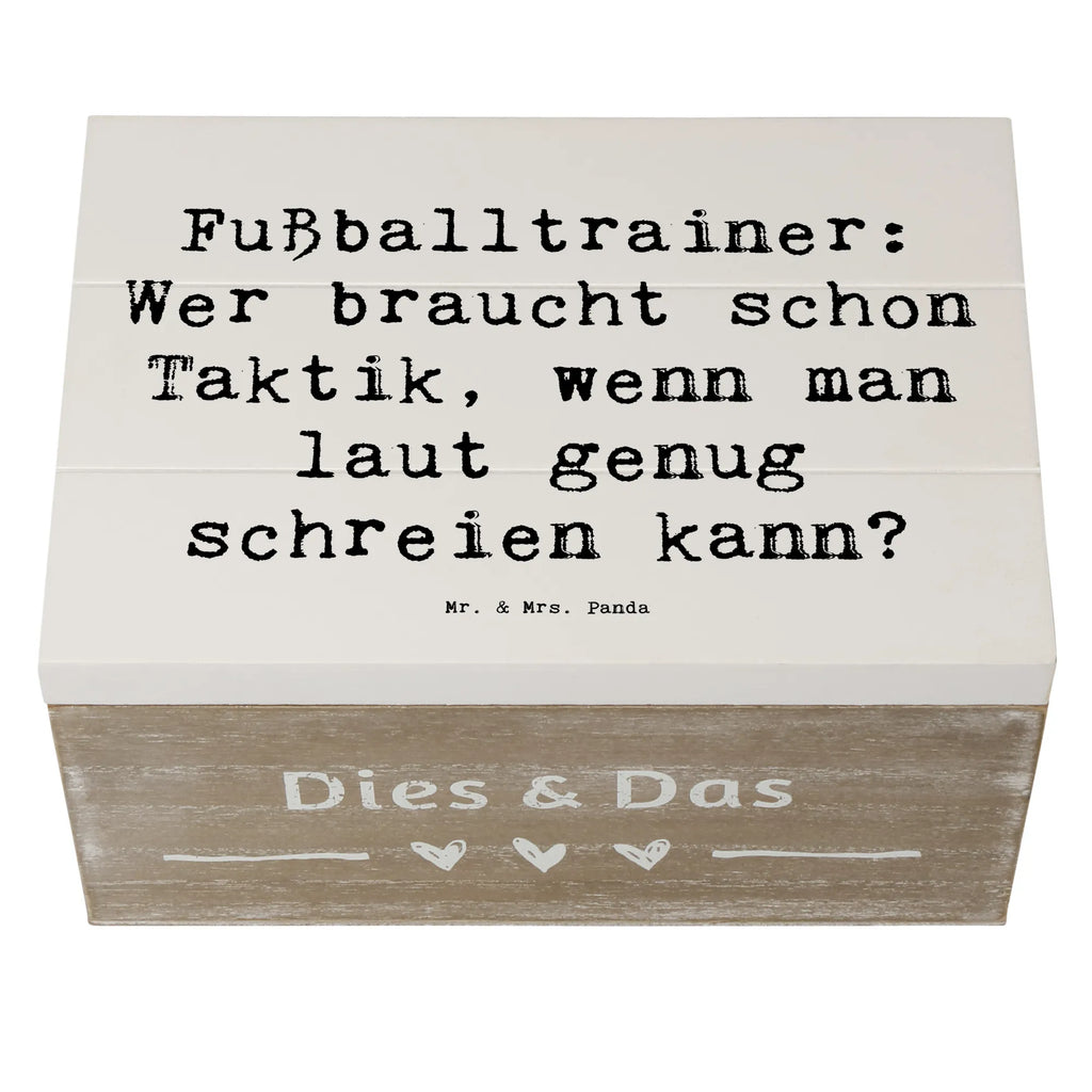 Holzkiste Spruch Fußballtrainer Motivation XXL, Erinnerungsbox, Geschenkdose, Geschenkbox, Truhe, Dekokiste, Erinnerungskiste, Kiste, Schatulle, Schatzkiste, Holzkiste, Aufbewahrungsbox, Beruf, Ausbildung, Jubiläum, Abschied, Rente, Kollege, Kollegin, Geschenk, Schenken, Arbeitskollege, Mitarbeiter, Firma, Danke, Dankeschön