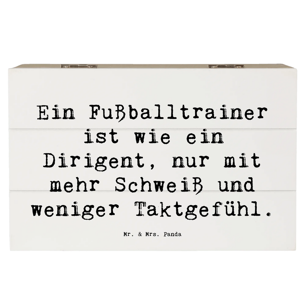 Holzkiste Spruch Fußballtrainer Dirigent XXL, Truhe, Erinnerungsbox, Erinnerungskiste, Kiste, Holzkiste, Aufbewahrungsbox, Schatzkiste, Schatulle, Geschenkdose, Dekokiste, Geschenkbox, Beruf, Ausbildung, Jubiläum, Abschied, Rente, Kollege, Kollegin, Geschenk, Schenken, Arbeitskollege, Mitarbeiter, Firma, Danke, Dankeschön
