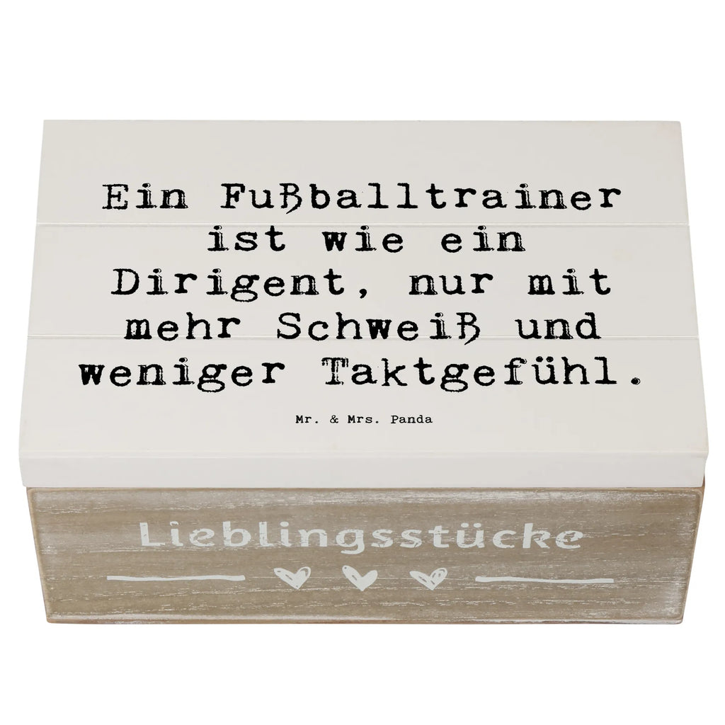 Holzkiste Spruch Fußballtrainer Dirigent XXL, Truhe, Erinnerungsbox, Erinnerungskiste, Kiste, Holzkiste, Aufbewahrungsbox, Schatzkiste, Schatulle, Geschenkdose, Dekokiste, Geschenkbox, Beruf, Ausbildung, Jubiläum, Abschied, Rente, Kollege, Kollegin, Geschenk, Schenken, Arbeitskollege, Mitarbeiter, Firma, Danke, Dankeschön