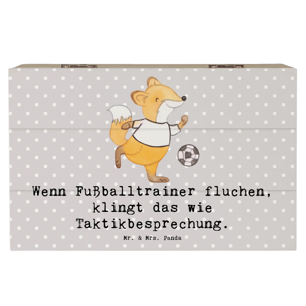 Holzkiste Fußballtrainer Taktik Erinnerungsbox, Geschenkdose, Aufbewahrungsbox, Geschenkbox, Schatzkiste, Dekokiste, Kiste, Erinnerungskiste, Truhe, Schatulle, Holzkiste, XXL, Beruf, Ausbildung, Jubiläum, Abschied, Rente, Kollege, Kollegin, Geschenk, Schenken, Arbeitskollege, Mitarbeiter, Firma, Danke, Dankeschön