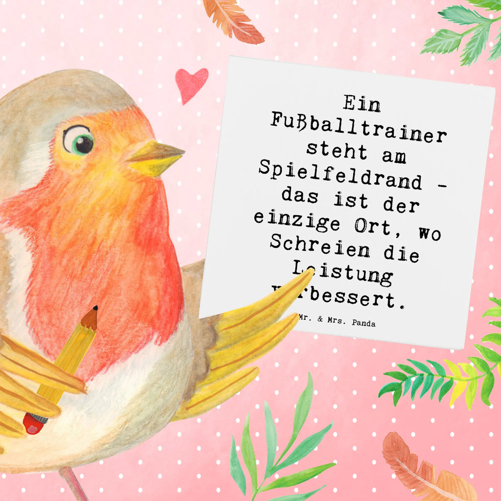 Deluxe Karte Spruch Fußballtrainer Energie Glückwunschkarte, Karte, Geburtstagskarte, Hochwertige Klappkarte, Einladungskarte, Hochzeitskarte, Klappkarte, Hochwertige Grußkarte, Grußkarte, Beruf, Ausbildung, Jubiläum, Abschied, Rente, Kollege, Kollegin, Geschenk, Schenken, Arbeitskollege, Mitarbeiter, Firma, Danke, Dankeschön