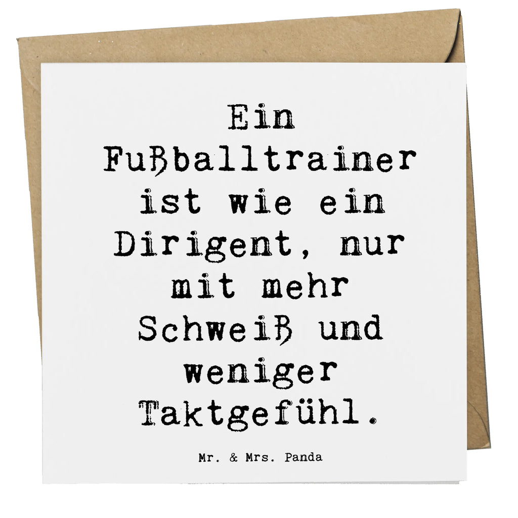 Deluxe Karte Spruch Fußballtrainer Dirigent Hochwertige Klappkarte, Einladungskarte, Hochzeitskarte, Geburtstagskarte, Karte, Grußkarte, Klappkarte, Hochwertige Grußkarte, Glückwunschkarte, Beruf, Ausbildung, Jubiläum, Abschied, Rente, Kollege, Kollegin, Geschenk, Schenken, Arbeitskollege, Mitarbeiter, Firma, Danke, Dankeschön