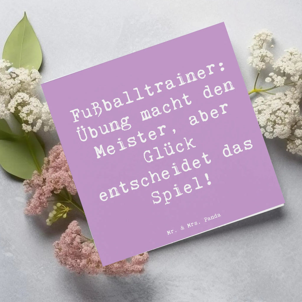 Deluxe Karte Spruch Fußballtrainer Erfolgskick Hochzeitskarte, Karte, Grußkarte, Glückwunschkarte, Hochwertige Grußkarte, Einladungskarte, Hochwertige Klappkarte, Klappkarte, Geburtstagskarte, Beruf, Ausbildung, Jubiläum, Abschied, Rente, Kollege, Kollegin, Geschenk, Schenken, Arbeitskollege, Mitarbeiter, Firma, Danke, Dankeschön