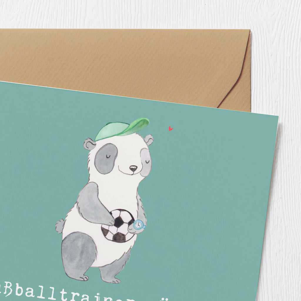 Deluxe Karte Fußballtrainer Erfolgskick Hochwertige Klappkarte, Geburtstagskarte, Glückwunschkarte, Hochwertige Grußkarte, Grußkarte, Einladungskarte, Karte, Klappkarte, Hochzeitskarte, Beruf, Ausbildung, Jubiläum, Abschied, Rente, Kollege, Kollegin, Geschenk, Schenken, Arbeitskollege, Mitarbeiter, Firma, Danke, Dankeschön