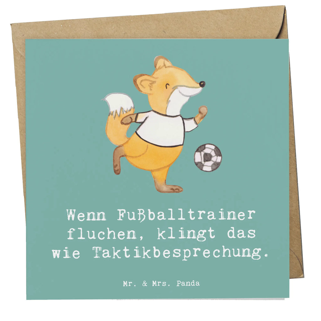 Deluxe Card Wenn Fußballtrainer fluchen, klingt das wie Taktikbesprechung. Glückwunschkarte, Karte, Hochwertige Grußkarte, Einladungskarte, Klappkarte, Hochzeitskarte, Geburtstagskarte, Hochwertige Klappkarte, Grußkarte, Beruf, Ausbildung, Jubiläum, Abschied, Rente, Kollege, Kollegin, Geschenk, Schenken, Arbeitskollege, Mitarbeiter, Firma, Danke, Dankeschön