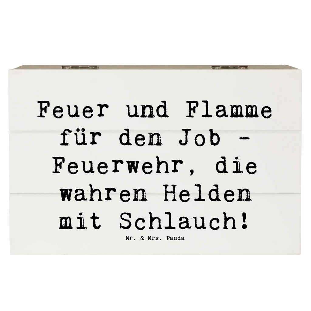 Wooden chest Saying Feuer und Flamme für den Job - Feuerwehr, die wahren Helden mit Schlauch! Kiste, Dekokiste, Truhe, Erinnerungskiste, Schatulle, Schatzkiste, Aufbewahrungsbox, Geschenkbox, Holzkiste, Geschenkdose, Erinnerungsbox, XXL, Beruf, Ausbildung, Jubiläum, Abschied, Rente, Kollege, Kollegin, Geschenk, Schenken, Arbeitskollege, Mitarbeiter, Firma, Danke, Dankeschön
