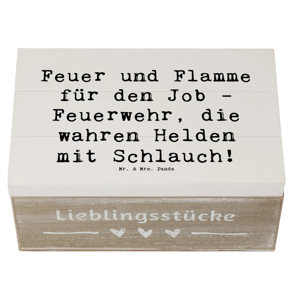 Wooden chest Saying Feuer und Flamme für den Job - Feuerwehr, die wahren Helden mit Schlauch! Kiste, Dekokiste, Truhe, Erinnerungskiste, Schatulle, Schatzkiste, Aufbewahrungsbox, Geschenkbox, Holzkiste, Geschenkdose, Erinnerungsbox, XXL, Beruf, Ausbildung, Jubiläum, Abschied, Rente, Kollege, Kollegin, Geschenk, Schenken, Arbeitskollege, Mitarbeiter, Firma, Danke, Dankeschön