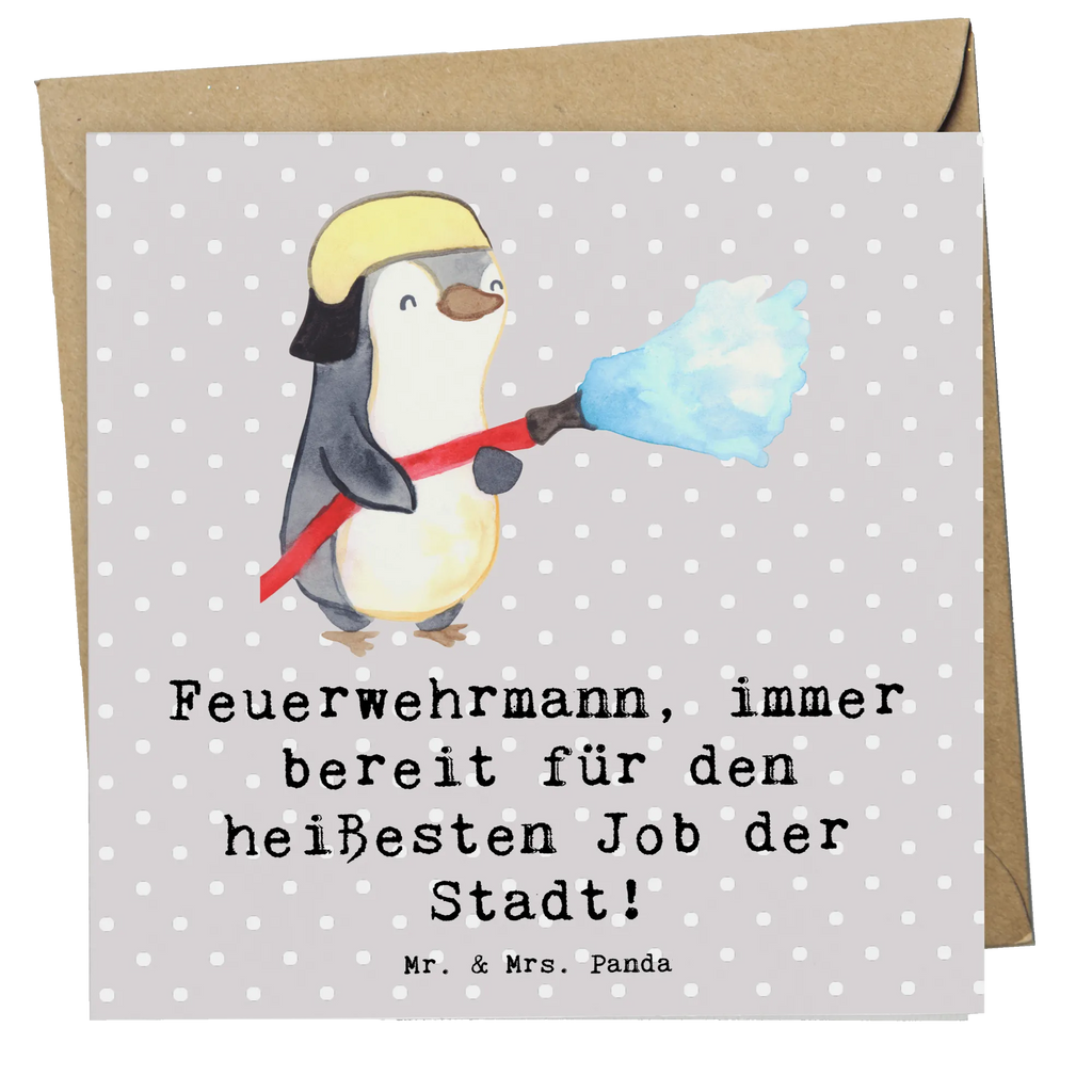 Deluxe Card Feuerwehrmann, immer bereit für den heißesten Job der Stadt! Grußkarte, Geburtstagskarte, Karte, Hochwertige Grußkarte, Hochwertige Klappkarte, Einladungskarte, Klappkarte, Hochzeitskarte, Glückwunschkarte, Beruf, Ausbildung, Jubiläum, Abschied, Rente, Kollege, Kollegin, Geschenk, Schenken, Arbeitskollege, Mitarbeiter, Firma, Danke, Dankeschön