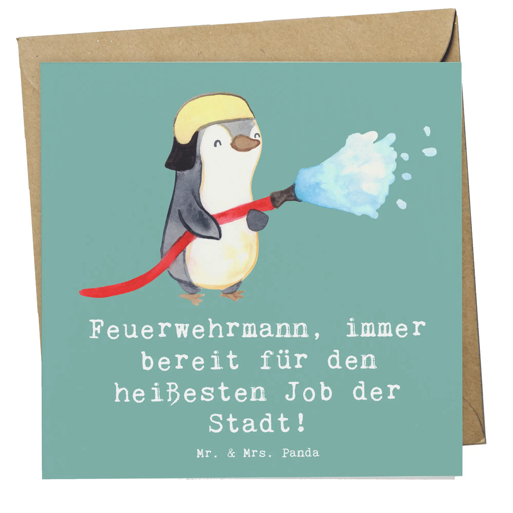 Deluxe Card Feuerwehrmann, immer bereit für den heißesten Job der Stadt! Grußkarte, Geburtstagskarte, Karte, Hochwertige Grußkarte, Hochwertige Klappkarte, Einladungskarte, Klappkarte, Hochzeitskarte, Glückwunschkarte, Beruf, Ausbildung, Jubiläum, Abschied, Rente, Kollege, Kollegin, Geschenk, Schenken, Arbeitskollege, Mitarbeiter, Firma, Danke, Dankeschön