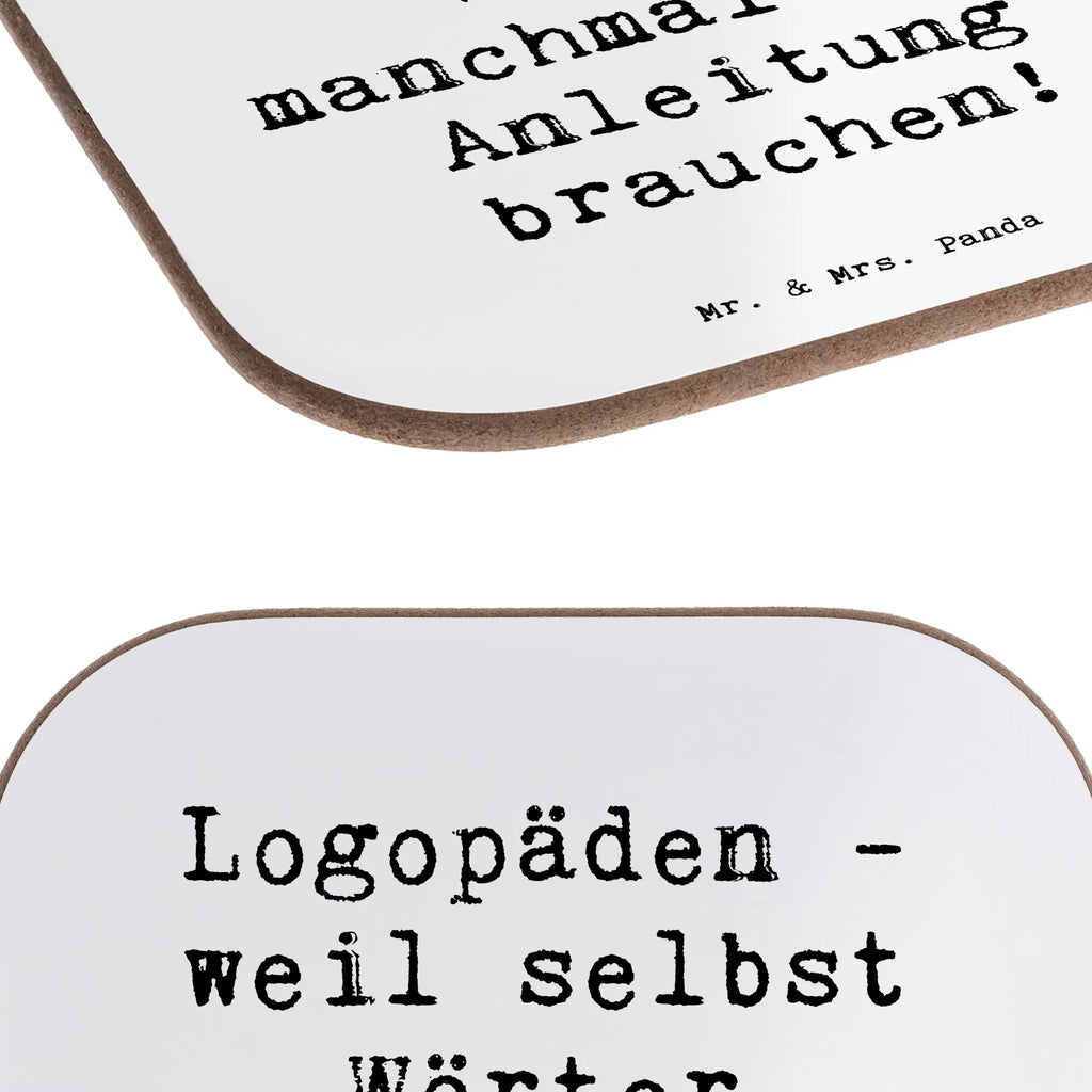 Square coaster Saying Logopäden - weil selbst Wörter manchmal eine Anleitung brauchen! Glasuntersetzer, Bierdeckel, Untersetzer für Gläser, Holzuntersetzer, Tassen Untersetzer, Korkuntersetzer, Untersetzer Gläser, Getränkeuntersetzer, Untersetzer Holz, Untersetzer, Untersetzer Design, Untersetzer aus Holz, Beruf, Ausbildung, Jubiläum, Abschied, Rente, Kollege, Kollegin, Geschenk, Schenken, Arbeitskollege, Mitarbeiter, Firma, Danke, Dankeschön