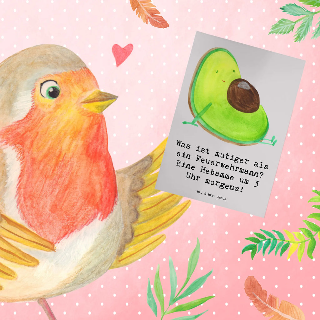 Greetings card Was ist mutiger als ein Feuerwehrmann? Eine Hebamme um 3 Uhr morgens! Klappkarte, Hochzeitskarte, Einladungskarte, Geburtstagskarte, Glückwunschkarte, Karte, Grußkarte, Ansichtskarten, Beruf, Ausbildung, Jubiläum, Abschied, Rente, Kollege, Kollegin, Geschenk, Schenken, Arbeitskollege, Mitarbeiter, Firma, Danke, Dankeschön