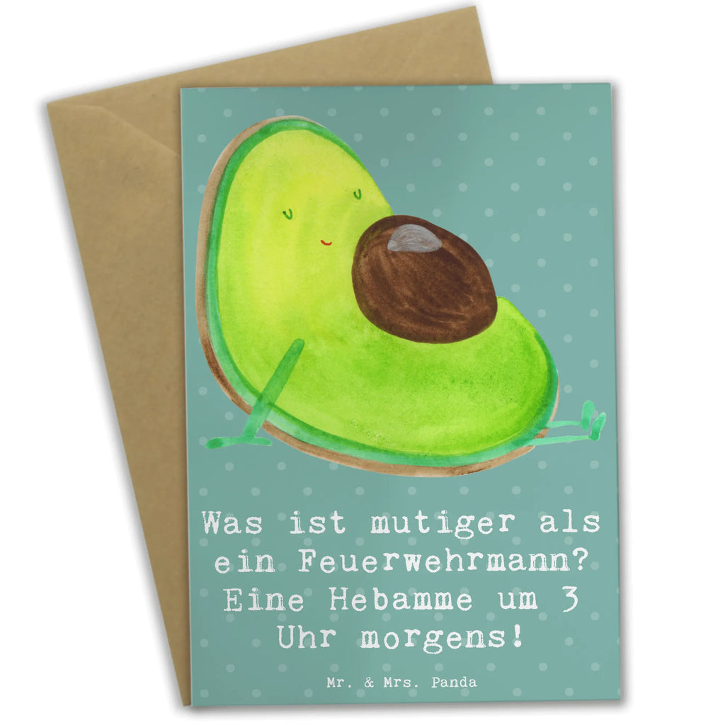 Greetings card Was ist mutiger als ein Feuerwehrmann? Eine Hebamme um 3 Uhr morgens! Klappkarte, Hochzeitskarte, Einladungskarte, Geburtstagskarte, Glückwunschkarte, Karte, Grußkarte, Ansichtskarten, Beruf, Ausbildung, Jubiläum, Abschied, Rente, Kollege, Kollegin, Geschenk, Schenken, Arbeitskollege, Mitarbeiter, Firma, Danke, Dankeschön