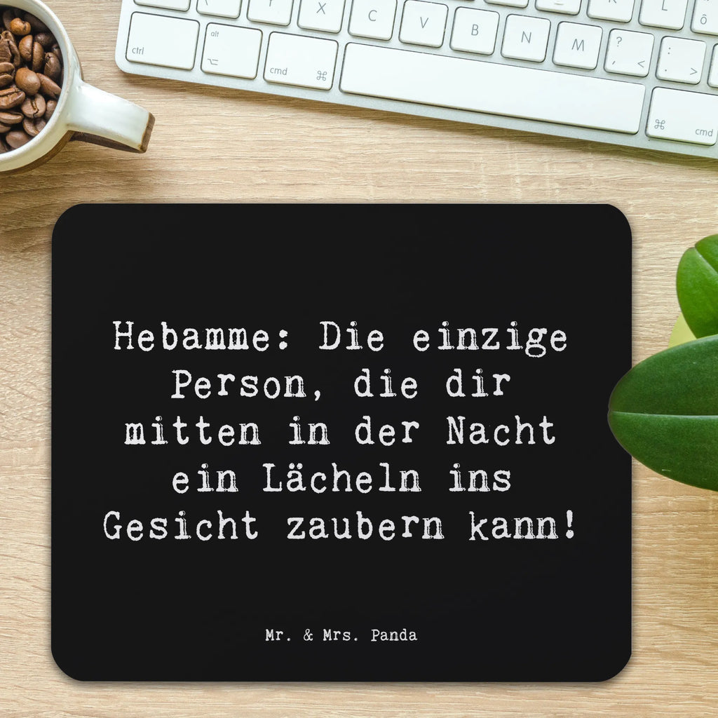 Mauspad Spruch Hebamme Lächeln Arbeitszimmer, Mauspad Büro, Mausunterlage, Computer zubehör, Einzigartiges Mauspad, PC Zubehör, Mauspad, Mousepad, Büroausstattung, Designer Mauspad, Beruf, Ausbildung, Jubiläum, Abschied, Rente, Kollege, Kollegin, Geschenk, Schenken, Arbeitskollege, Mitarbeiter, Firma, Danke, Dankeschön