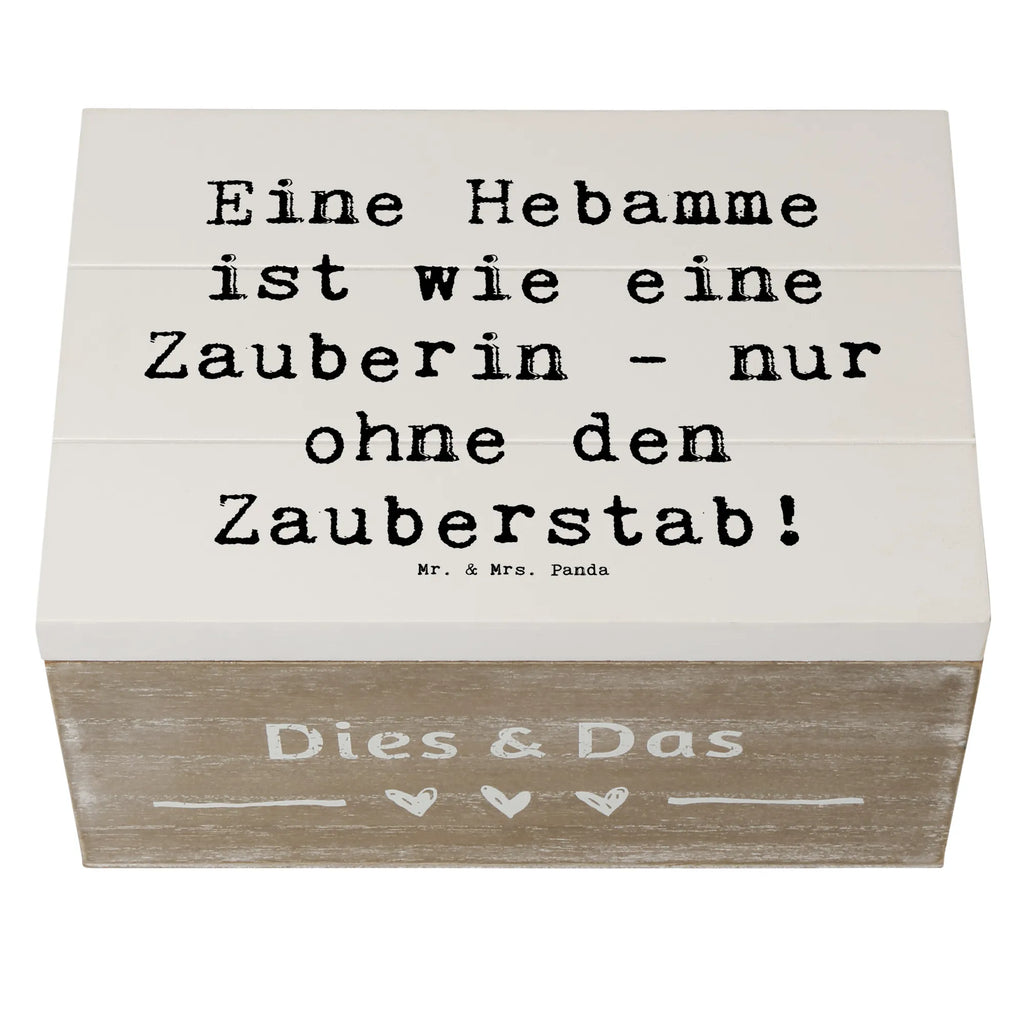 Wooden chest Saying Eine Hebamme ist wie eine Zauberin - nur ohne den Zauberstab! Erinnerungsbox, Schatulle, Dekokiste, Geschenkbox, Kiste, XXL, Schatzkiste, Holzkiste, Geschenkdose, Truhe, Aufbewahrungsbox, Erinnerungskiste, Beruf, Ausbildung, Jubiläum, Abschied, Rente, Kollege, Kollegin, Geschenk, Schenken, Arbeitskollege, Mitarbeiter, Firma, Danke, Dankeschön