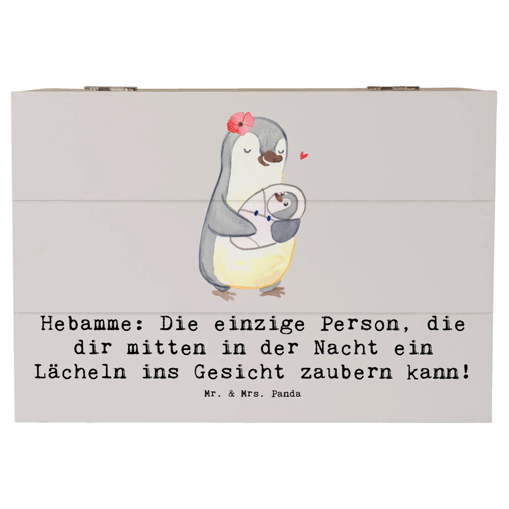 Wooden chest Hebamme: Die einzige Person, die dir mitten in der Nacht ein Lächeln ins Gesicht zaubern kann! Geschenkbox, Aufbewahrungsbox, Geschenkdose, Erinnerungskiste, Kiste, Dekokiste, Holzkiste, Erinnerungsbox, Truhe, Schatulle, XXL, Schatzkiste, Beruf, Ausbildung, Jubiläum, Abschied, Rente, Kollege, Kollegin, Geschenk, Schenken, Arbeitskollege, Mitarbeiter, Firma, Danke, Dankeschön