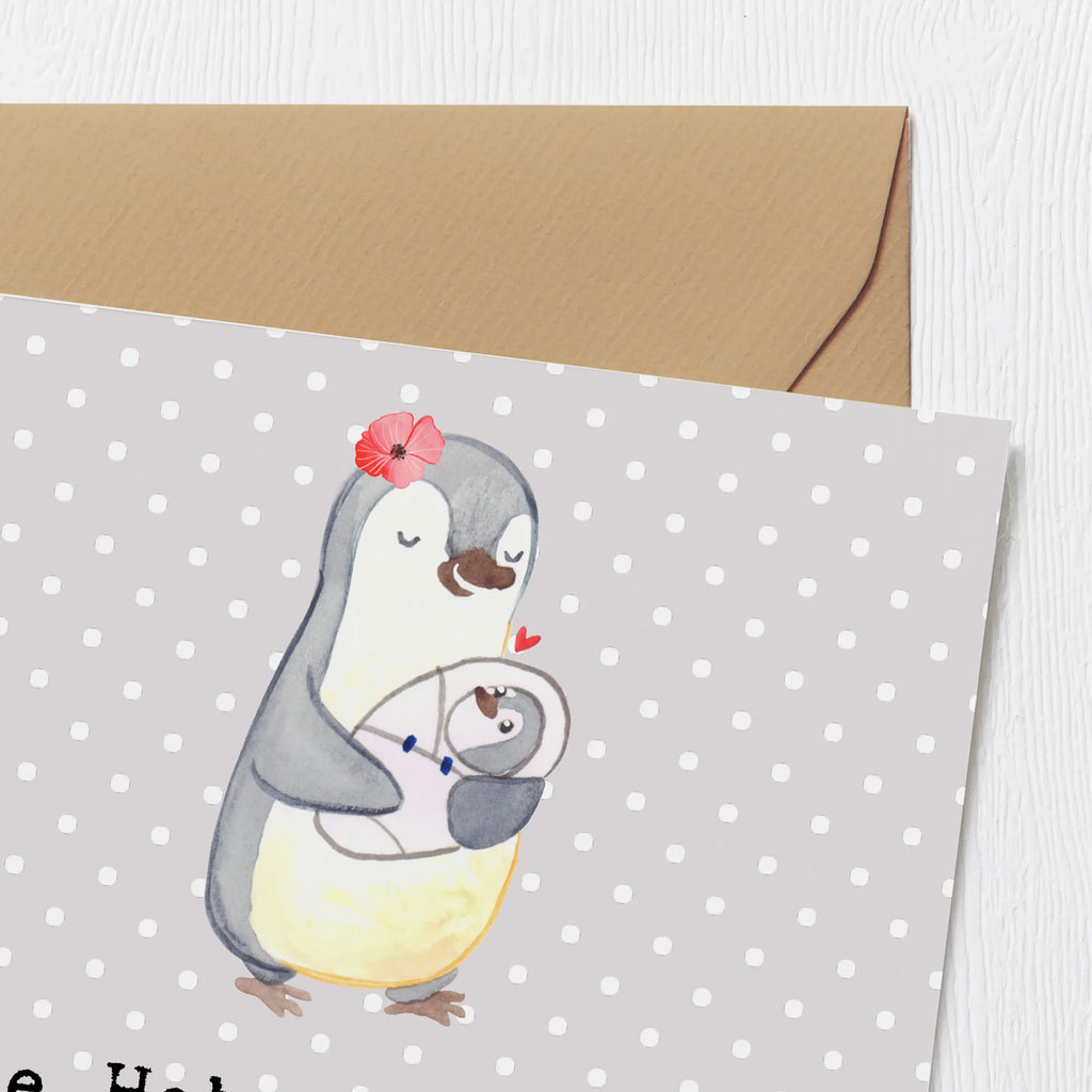 Deluxe Card Eine Hebamme ist wie eine Zauberin - nur ohne den Zauberstab! Karte, Einladungskarte, Hochwertige Klappkarte, Hochwertige Grußkarte, Hochzeitskarte, Geburtstagskarte, Grußkarte, Klappkarte, Glückwunschkarte, Beruf, Ausbildung, Jubiläum, Abschied, Rente, Kollege, Kollegin, Geschenk, Schenken, Arbeitskollege, Mitarbeiter, Firma, Danke, Dankeschön