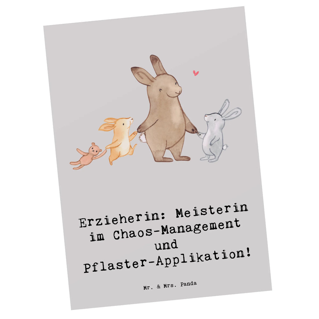 Postkarte Erzieherin Chaos-Management Geschenkkarte, Karte, Einladungskarte, Ansichtskarten, Grußkarte, Postkarte, Einladungskarten Geburtstag, Dankeskarte, Einladung Geburtstag, Geburtstagskarte, Einladung, Ansichtskarte, Beruf, Ausbildung, Jubiläum, Abschied, Rente, Kollege, Kollegin, Geschenk, Schenken, Arbeitskollege, Mitarbeiter, Firma, Danke, Dankeschön