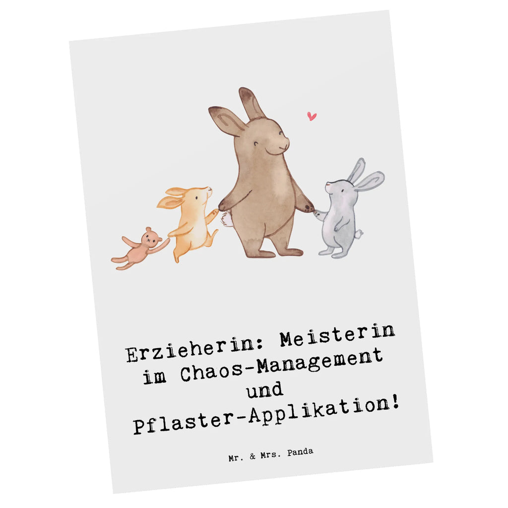 Postkarte Erzieherin Chaos-Management Geschenkkarte, Karte, Einladungskarte, Ansichtskarten, Grußkarte, Postkarte, Einladungskarten Geburtstag, Dankeskarte, Einladung Geburtstag, Geburtstagskarte, Einladung, Ansichtskarte, Beruf, Ausbildung, Jubiläum, Abschied, Rente, Kollege, Kollegin, Geschenk, Schenken, Arbeitskollege, Mitarbeiter, Firma, Danke, Dankeschön