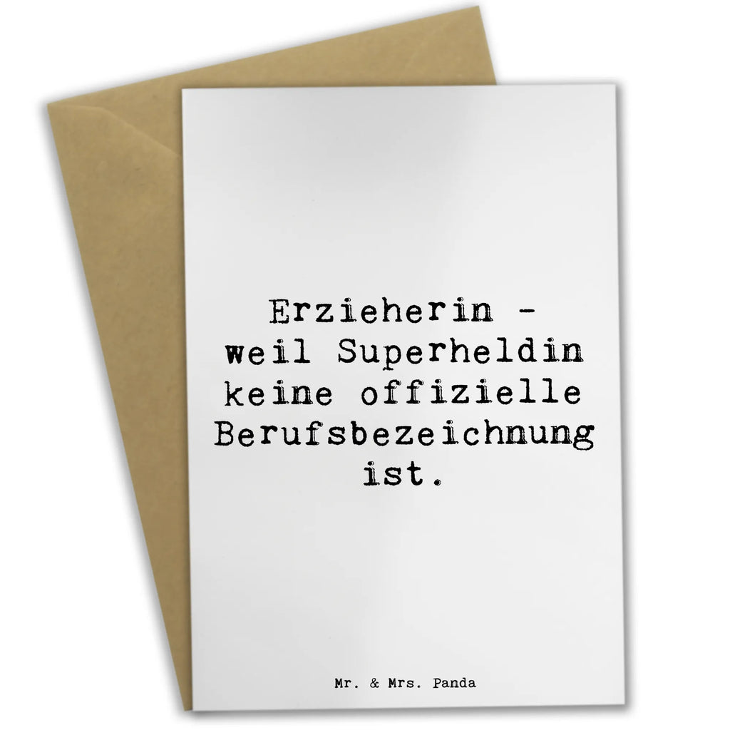 Grußkarte Spruch Erzieherin Superheldin Geburtstagskarte, Hochzeitskarte, Karte, Ansichtskarten, Klappkarte, Glückwunschkarte, Grußkarte, Einladungskarte, Beruf, Ausbildung, Jubiläum, Abschied, Rente, Kollege, Kollegin, Geschenk, Schenken, Arbeitskollege, Mitarbeiter, Firma, Danke, Dankeschön