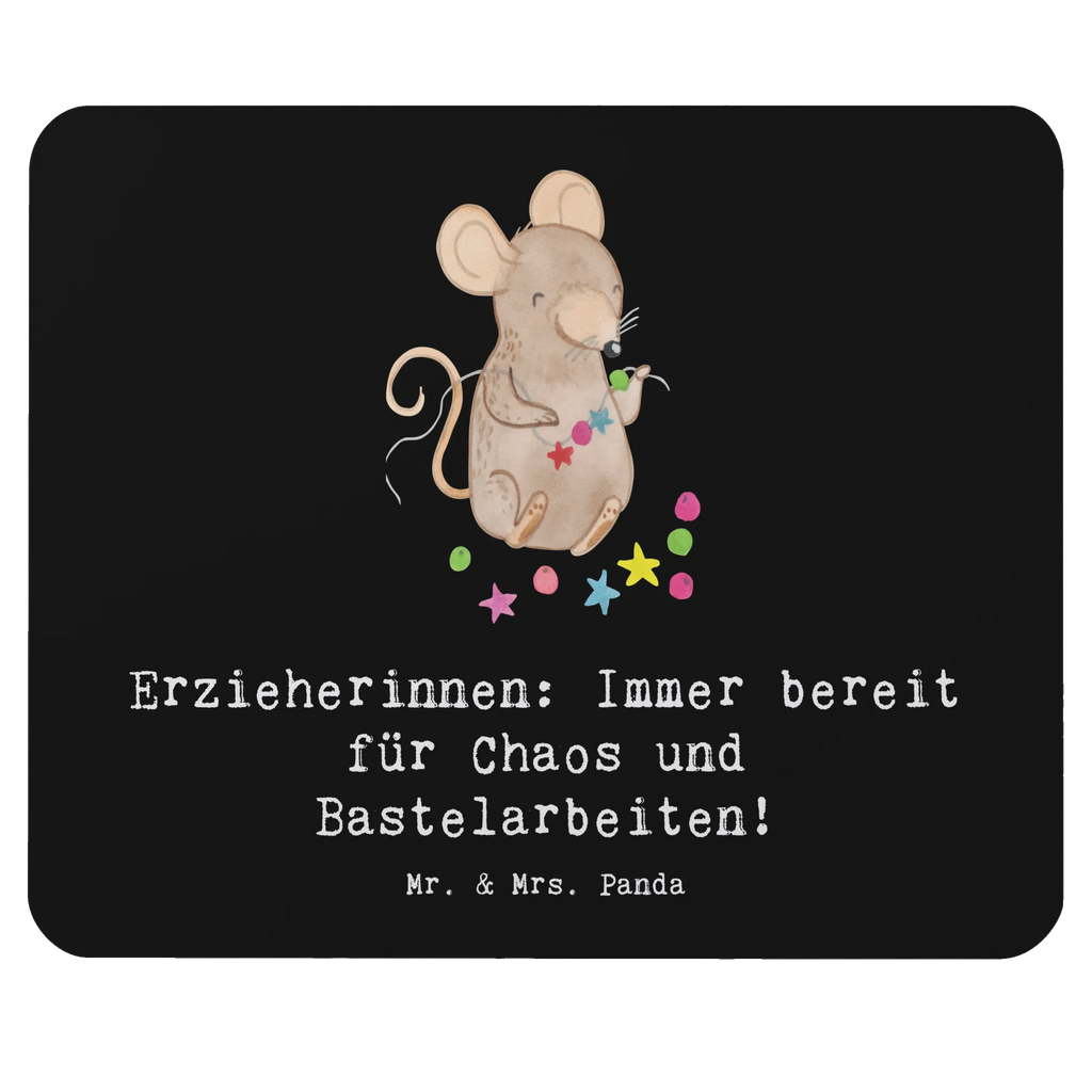 Mouse mat Erzieherinnen: Immer bereit für Chaos und Bastelarbeiten! PC Zubehör, Mousepad, Büroausstattung, Mauspad, Mausunterlage, Einzigartiges Mauspad, Mauspad Büro, Arbeitszimmer, Computer zubehör, Designer Mauspad, Beruf, Ausbildung, Jubiläum, Abschied, Rente, Kollege, Kollegin, Geschenk, Schenken, Arbeitskollege, Mitarbeiter, Firma, Danke, Dankeschön