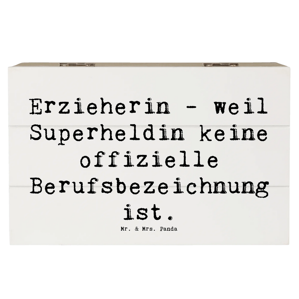 Wooden chest Saying Erzieherin - weil Superheldin keine offizielle Berufsbezeichnung ist. Erinnerungskiste, Aufbewahrungsbox, Geschenkdose, Holzkiste, Dekokiste, Truhe, Geschenkbox, Erinnerungsbox, Kiste, Schatulle, Schatzkiste, XXL, Beruf, Ausbildung, Jubiläum, Abschied, Rente, Kollege, Kollegin, Geschenk, Schenken, Arbeitskollege, Mitarbeiter, Firma, Danke, Dankeschön