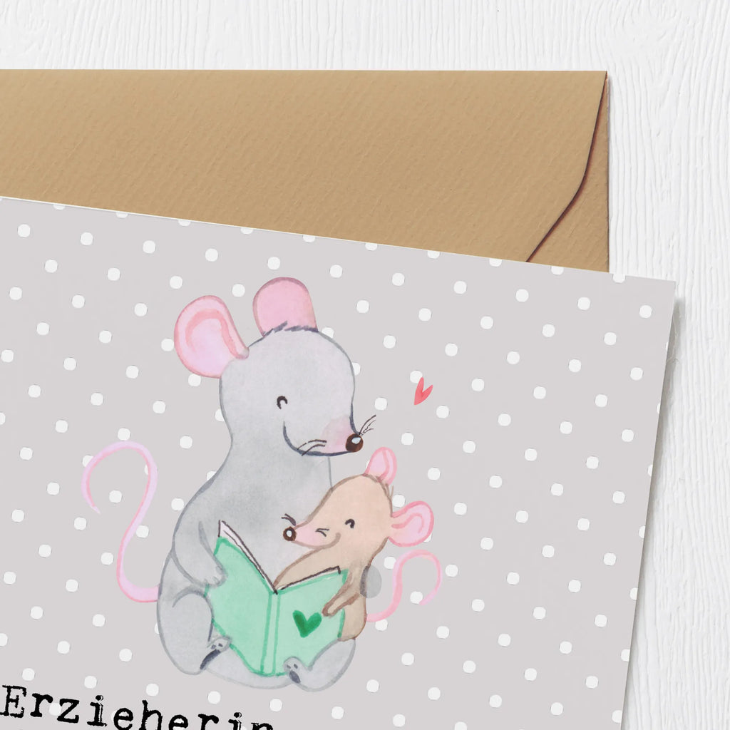 Deluxe Card Erzieherin - weil Superheldin keine offizielle Berufsbezeichnung ist. Glückwunschkarte, Hochzeitskarte, Karte, Geburtstagskarte, Einladungskarte, Hochwertige Klappkarte, Klappkarte, Grußkarte, Hochwertige Grußkarte, Beruf, Ausbildung, Jubiläum, Abschied, Rente, Kollege, Kollegin, Geschenk, Schenken, Arbeitskollege, Mitarbeiter, Firma, Danke, Dankeschön