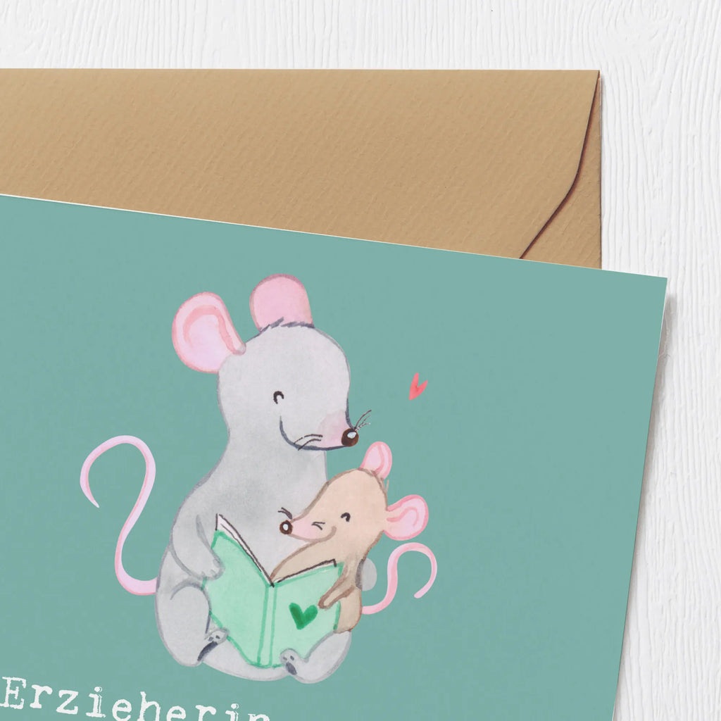 Deluxe Card Erzieherin - weil Superheldin keine offizielle Berufsbezeichnung ist. Glückwunschkarte, Hochzeitskarte, Karte, Geburtstagskarte, Einladungskarte, Hochwertige Klappkarte, Klappkarte, Grußkarte, Hochwertige Grußkarte, Beruf, Ausbildung, Jubiläum, Abschied, Rente, Kollege, Kollegin, Geschenk, Schenken, Arbeitskollege, Mitarbeiter, Firma, Danke, Dankeschön