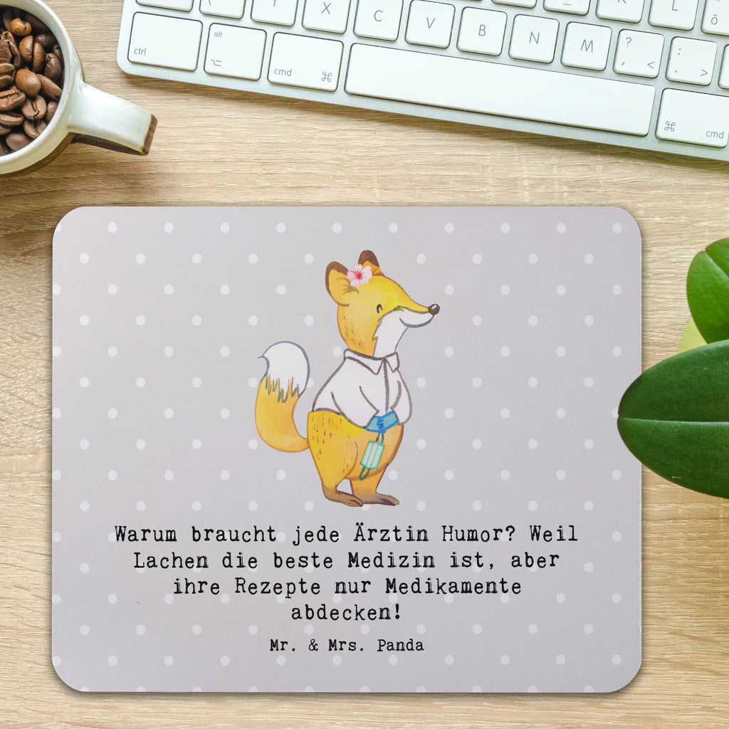 Mauspad Humorvolle Ärztin Mousepad, Computer zubehör, Einzigartiges Mauspad, Designer Mauspad, Mausunterlage, Mauspad, Büroausstattung, PC Zubehör, Mauspad Büro, Arbeitszimmer, Beruf, Ausbildung, Jubiläum, Abschied, Rente, Kollege, Kollegin, Geschenk, Schenken, Arbeitskollege, Mitarbeiter, Firma, Danke, Dankeschön