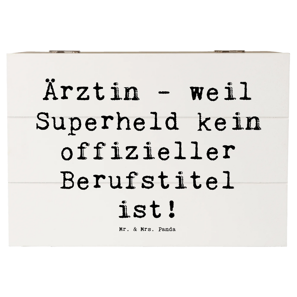 Wooden chest Saying Ärztin - weil Superheld kein offizieller Berufstitel ist! Schatulle, Holzkiste, Geschenkdose, Kiste, Geschenkbox, Truhe, Dekokiste, XXL, Aufbewahrungsbox, Schatzkiste, Erinnerungskiste, Erinnerungsbox, Beruf, Ausbildung, Jubiläum, Abschied, Rente, Kollege, Kollegin, Geschenk, Schenken, Arbeitskollege, Mitarbeiter, Firma, Danke, Dankeschön