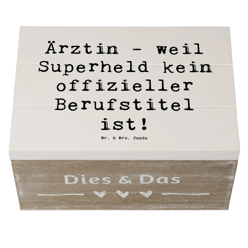 Wooden chest Saying Ärztin - weil Superheld kein offizieller Berufstitel ist! Schatulle, Holzkiste, Geschenkdose, Kiste, Geschenkbox, Truhe, Dekokiste, XXL, Aufbewahrungsbox, Schatzkiste, Erinnerungskiste, Erinnerungsbox, Beruf, Ausbildung, Jubiläum, Abschied, Rente, Kollege, Kollegin, Geschenk, Schenken, Arbeitskollege, Mitarbeiter, Firma, Danke, Dankeschön