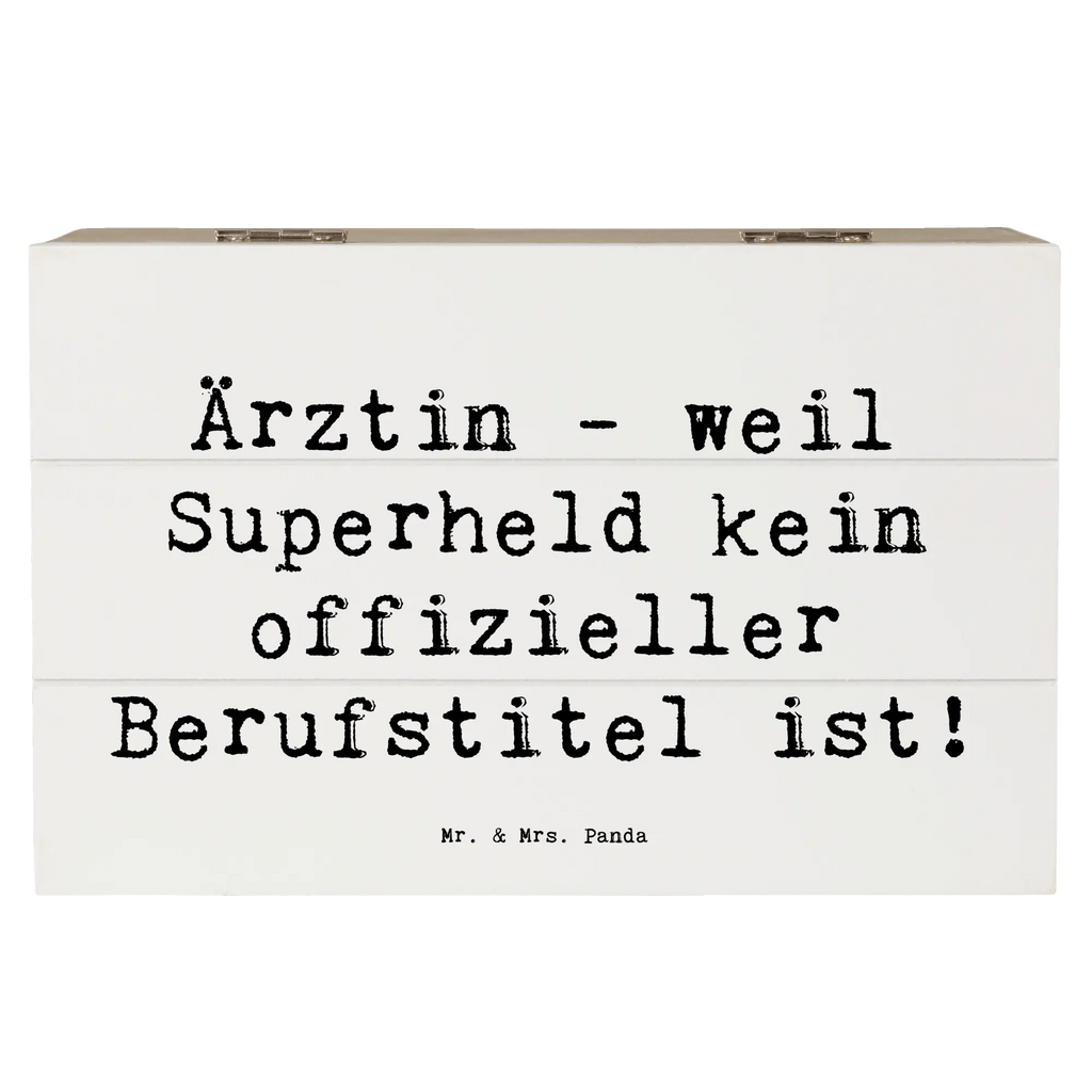 Wooden chest Saying Ärztin - weil Superheld kein offizieller Berufstitel ist! Schatulle, Holzkiste, Geschenkdose, Kiste, Geschenkbox, Truhe, Dekokiste, XXL, Aufbewahrungsbox, Schatzkiste, Erinnerungskiste, Erinnerungsbox, Beruf, Ausbildung, Jubiläum, Abschied, Rente, Kollege, Kollegin, Geschenk, Schenken, Arbeitskollege, Mitarbeiter, Firma, Danke, Dankeschön