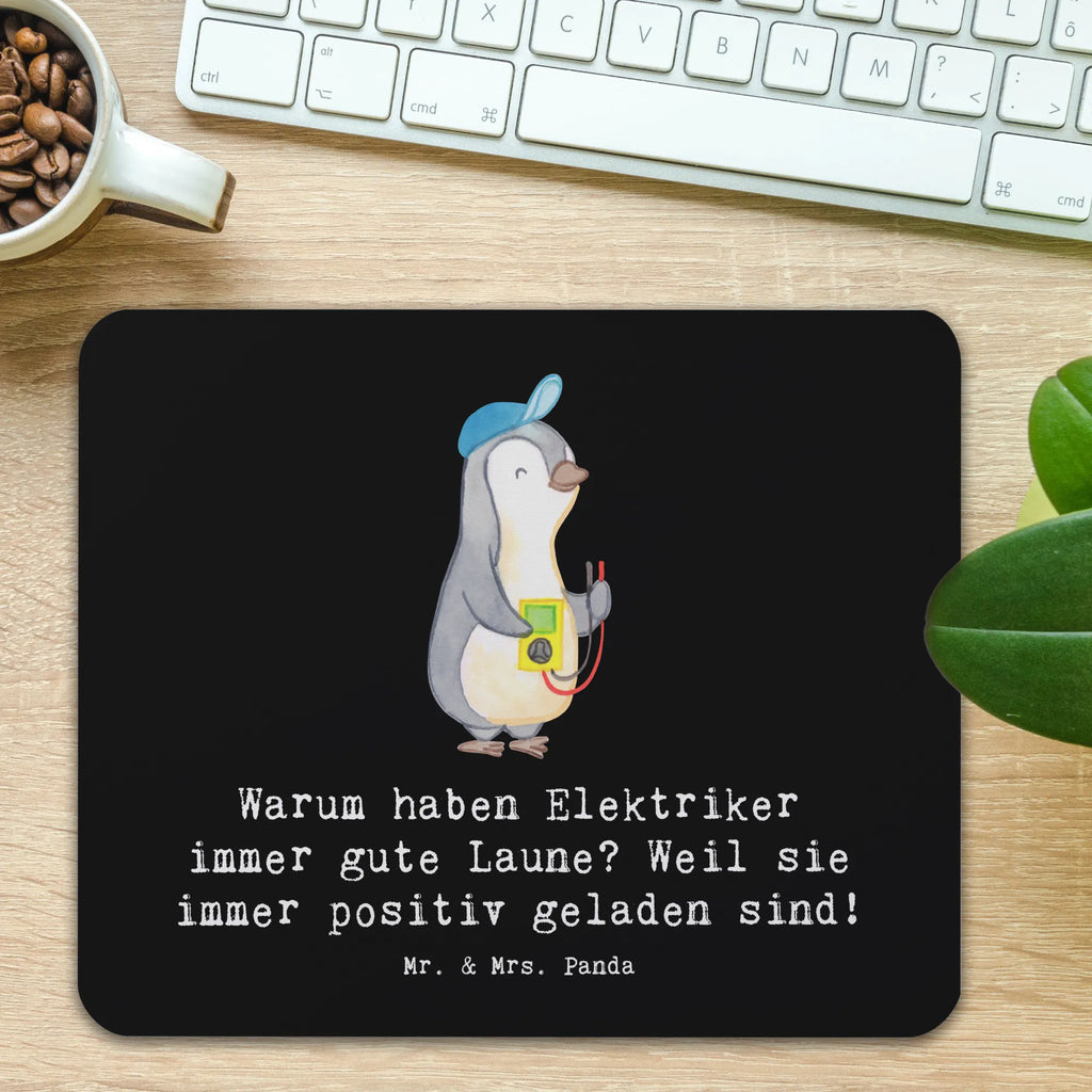 Mouse mat Warum haben Elektriker immer gute Laune? Weil sie immer positiv geladen sind! Designer Mauspad, Computer zubehör, Einzigartiges Mauspad, Mausunterlage, Mauspad, Büroausstattung, Arbeitszimmer, Mauspad Büro, Mousepad, PC Zubehör, Beruf, Ausbildung, Jubiläum, Abschied, Rente, Kollege, Kollegin, Geschenk, Schenken, Arbeitskollege, Mitarbeiter, Firma, Danke, Dankeschön