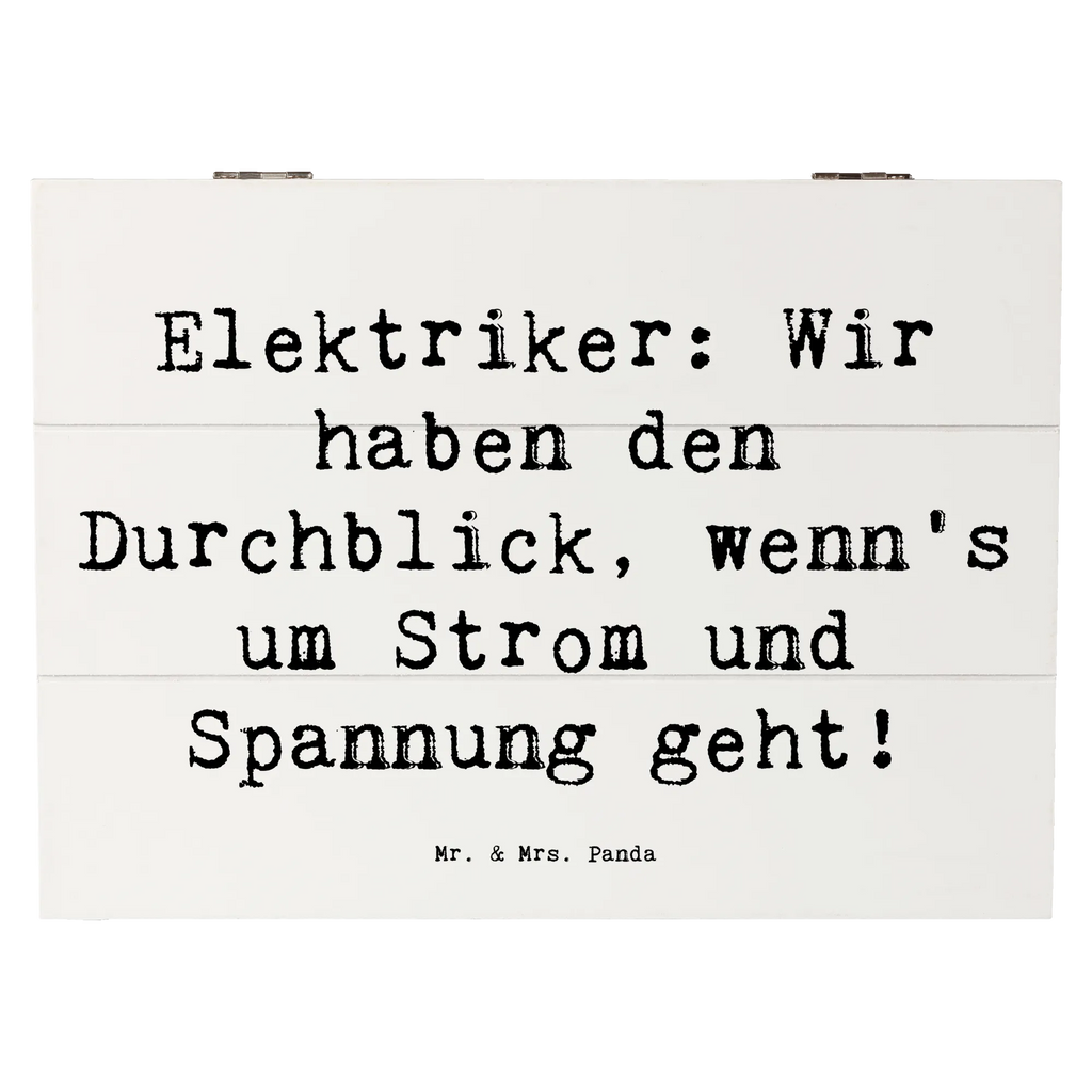 Wooden chest Saying Elektriker: Wir haben den Durchblick, wenn's um Strom und Spannung geht! Truhe, Holzkiste, Erinnerungskiste, Aufbewahrungsbox, Erinnerungsbox, Schatzkiste, Schatulle, Geschenkdose, XXL, Geschenkbox, Kiste, Dekokiste, Beruf, Ausbildung, Jubiläum, Abschied, Rente, Kollege, Kollegin, Geschenk, Schenken, Arbeitskollege, Mitarbeiter, Firma, Danke, Dankeschön