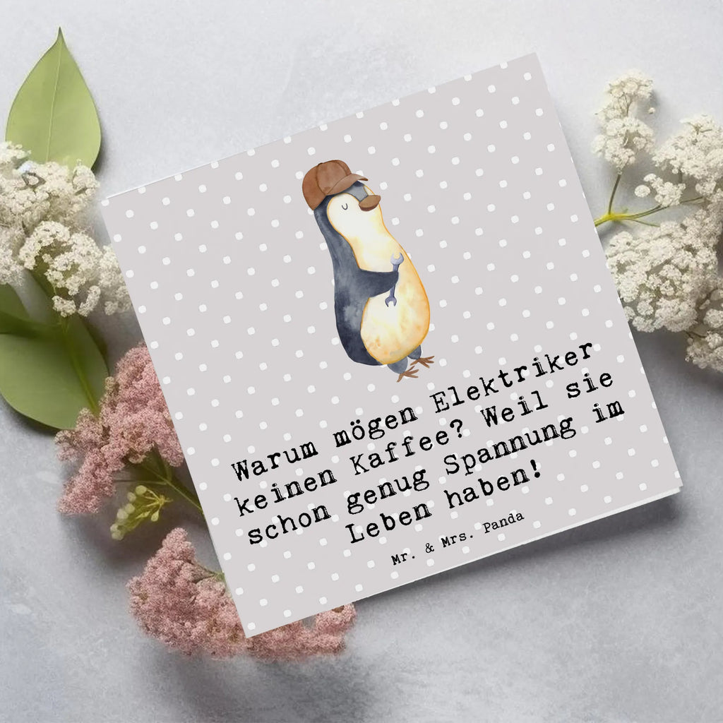 Deluxe Karte Elektriker Witz Hochwertige Klappkarte, Geburtstagskarte, Hochwertige Grußkarte, Karte, Klappkarte, Hochzeitskarte, Einladungskarte, Grußkarte, Glückwunschkarte, Beruf, Ausbildung, Jubiläum, Abschied, Rente, Kollege, Kollegin, Geschenk, Schenken, Arbeitskollege, Mitarbeiter, Firma, Danke, Dankeschön