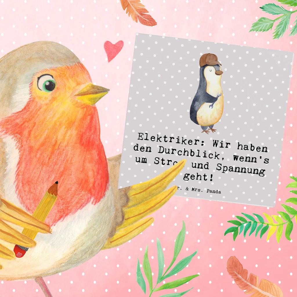 Deluxe Karte Elektriker Durchblick Hochwertige Klappkarte, Hochzeitskarte, Glückwunschkarte, Grußkarte, Karte, Geburtstagskarte, Klappkarte, Einladungskarte, Hochwertige Grußkarte, Beruf, Ausbildung, Jubiläum, Abschied, Rente, Kollege, Kollegin, Geschenk, Schenken, Arbeitskollege, Mitarbeiter, Firma, Danke, Dankeschön