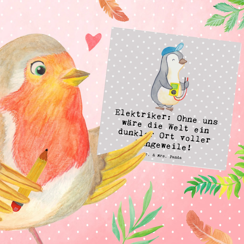 Karta Deluxe Elektriker: Ohne uns wäre die Welt ein dunkler Ort voller Langeweile! Grußkarte, Einladungskarte, Hochwertige Grußkarte, Hochwertige Klappkarte, Klappkarte, Glückwunschkarte, Hochzeitskarte, Karte, Geburtstagskarte, Beruf, Ausbildung, Jubiläum, Abschied, Rente, Kollege, Kollegin, Geschenk, Schenken, Arbeitskollege, Mitarbeiter, Firma, Danke, Dankeschön