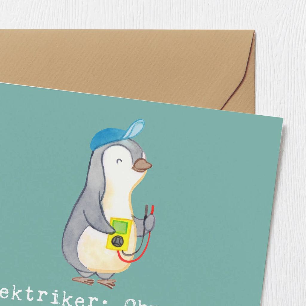 Karta Deluxe Elektriker: Ohne uns wäre die Welt ein dunkler Ort voller Langeweile! Grußkarte, Einladungskarte, Hochwertige Grußkarte, Hochwertige Klappkarte, Klappkarte, Glückwunschkarte, Hochzeitskarte, Karte, Geburtstagskarte, Beruf, Ausbildung, Jubiläum, Abschied, Rente, Kollege, Kollegin, Geschenk, Schenken, Arbeitskollege, Mitarbeiter, Firma, Danke, Dankeschön