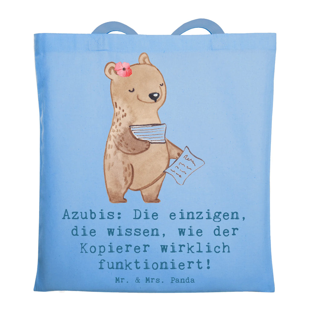 Tragetasche Auszubildende Kopierer Einkaufstüte, Strandtasche, Tragetasche, Laptoptasche, Einkaufstasche, Beutel, Stoffbeutel, Schultertasche, Badetasche, Jutebeutel, Jutetasche, Tasche, Shopper, Beuteltasche, Umhängetasche, Stofftasche, Beruf, Ausbildung, Jubiläum, Abschied, Rente, Kollege, Kollegin, Geschenk, Schenken, Arbeitskollege, Mitarbeiter, Firma, Danke, Dankeschön