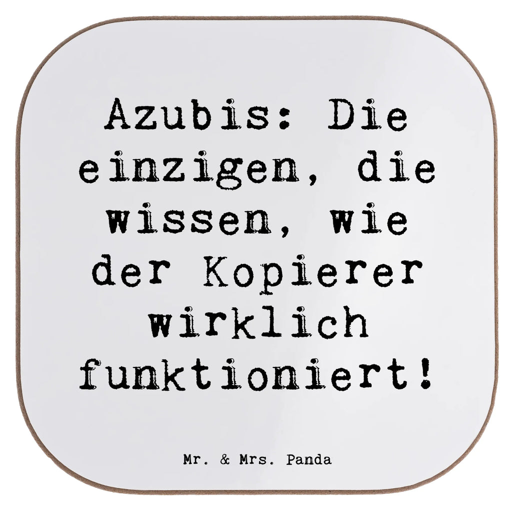 Square coaster Saying Azubis: Die einzigen, die wissen, wie der Kopierer wirklich funktioniert! Glasuntersetzer, Bierdeckel, Korkuntersetzer, Untersetzer Holz, Untersetzer aus Holz, Holzuntersetzer, Untersetzer Gläser, Untersetzer für Gläser, Untersetzer, Getränkeuntersetzer, Untersetzer Design, Tassen Untersetzer, Beruf, Ausbildung, Jubiläum, Abschied, Rente, Kollege, Kollegin, Geschenk, Schenken, Arbeitskollege, Mitarbeiter, Firma, Danke, Dankeschön