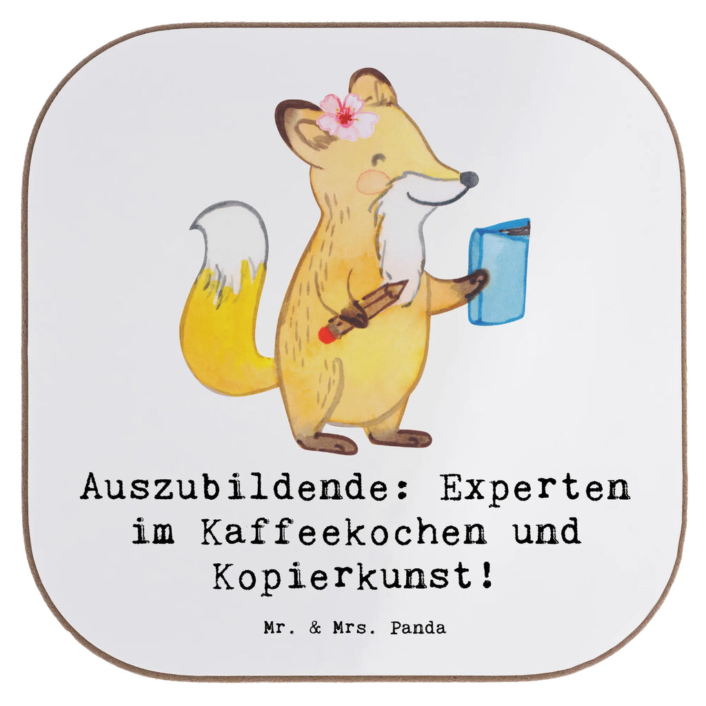 Square coaster Auszubildende: Experten im Kaffeekochen und Kopierkunst! Untersetzer, Korkuntersetzer, Glasuntersetzer, Untersetzer aus Holz, Holzuntersetzer, Untersetzer für Gläser, Untersetzer Holz, Untersetzer Gläser, Untersetzer Design, Getränkeuntersetzer, Tassen Untersetzer, Bierdeckel, Beruf, Ausbildung, Jubiläum, Abschied, Rente, Kollege, Kollegin, Geschenk, Schenken, Arbeitskollege, Mitarbeiter, Firma, Danke, Dankeschön