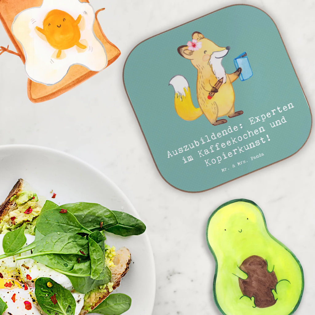 Square coaster Auszubildende: Experten im Kaffeekochen und Kopierkunst! Untersetzer, Korkuntersetzer, Glasuntersetzer, Untersetzer aus Holz, Holzuntersetzer, Untersetzer für Gläser, Untersetzer Holz, Untersetzer Gläser, Untersetzer Design, Getränkeuntersetzer, Tassen Untersetzer, Bierdeckel, Beruf, Ausbildung, Jubiläum, Abschied, Rente, Kollege, Kollegin, Geschenk, Schenken, Arbeitskollege, Mitarbeiter, Firma, Danke, Dankeschön