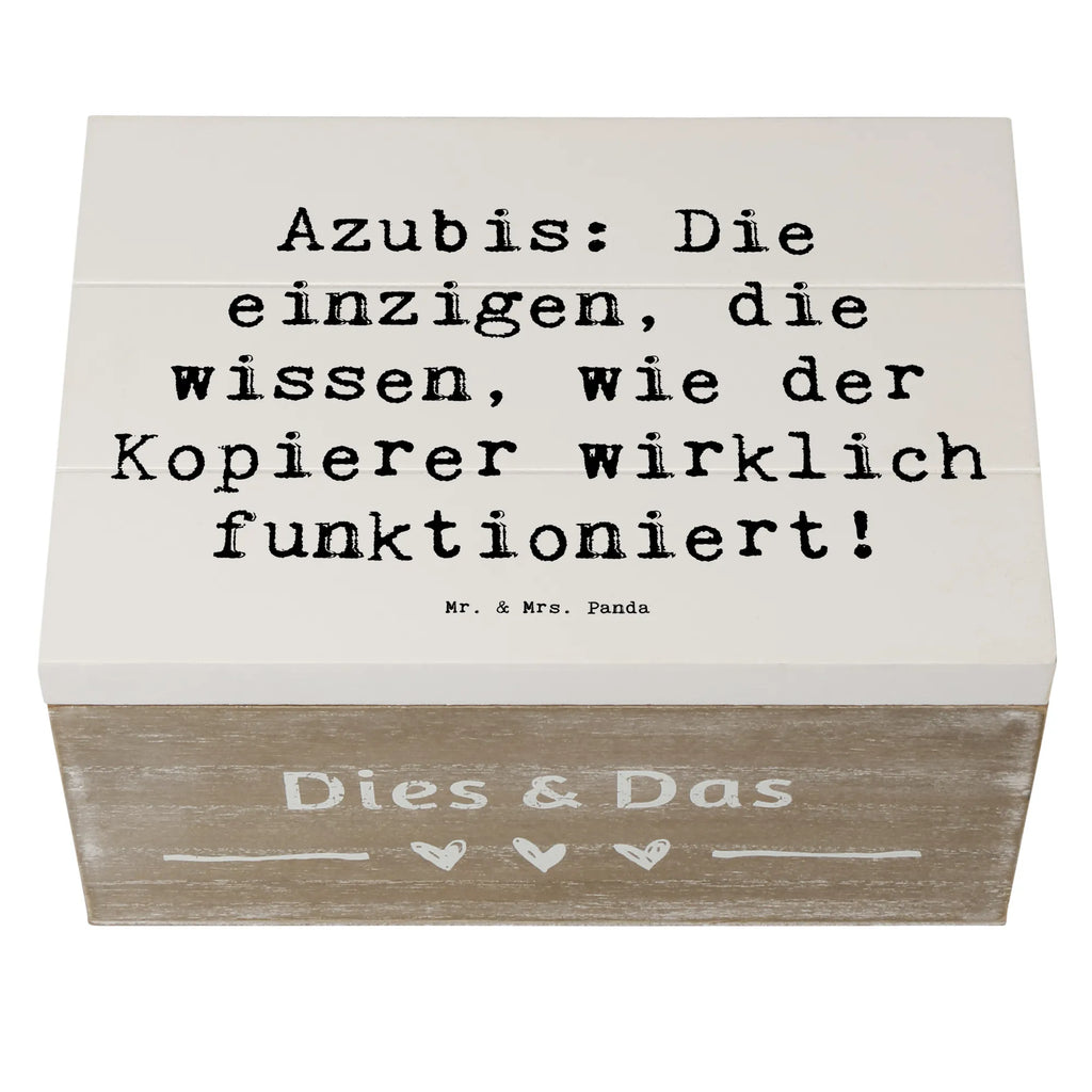 Wooden chest Saying Azubis: Die einzigen, die wissen, wie der Kopierer wirklich funktioniert! Holzkiste, Kiste, Schatzkiste, Geschenkbox, Schatulle, Erinnerungsbox, Geschenkdose, Erinnerungskiste, XXL, Truhe, Dekokiste, Aufbewahrungsbox, Beruf, Ausbildung, Jubiläum, Abschied, Rente, Kollege, Kollegin, Geschenk, Schenken, Arbeitskollege, Mitarbeiter, Firma, Danke, Dankeschön