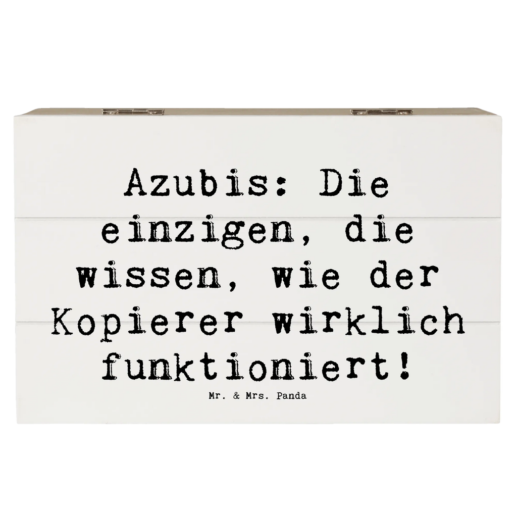 Wooden chest Saying Azubis: Die einzigen, die wissen, wie der Kopierer wirklich funktioniert! Holzkiste, Kiste, Schatzkiste, Geschenkbox, Schatulle, Erinnerungsbox, Geschenkdose, Erinnerungskiste, XXL, Truhe, Dekokiste, Aufbewahrungsbox, Beruf, Ausbildung, Jubiläum, Abschied, Rente, Kollege, Kollegin, Geschenk, Schenken, Arbeitskollege, Mitarbeiter, Firma, Danke, Dankeschön