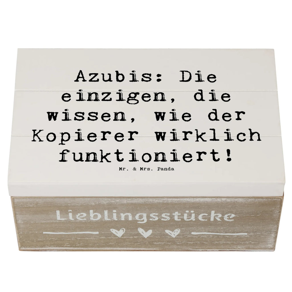 Wooden chest Saying Azubis: Die einzigen, die wissen, wie der Kopierer wirklich funktioniert! Holzkiste, Kiste, Schatzkiste, Geschenkbox, Schatulle, Erinnerungsbox, Geschenkdose, Erinnerungskiste, XXL, Truhe, Dekokiste, Aufbewahrungsbox, Beruf, Ausbildung, Jubiläum, Abschied, Rente, Kollege, Kollegin, Geschenk, Schenken, Arbeitskollege, Mitarbeiter, Firma, Danke, Dankeschön
