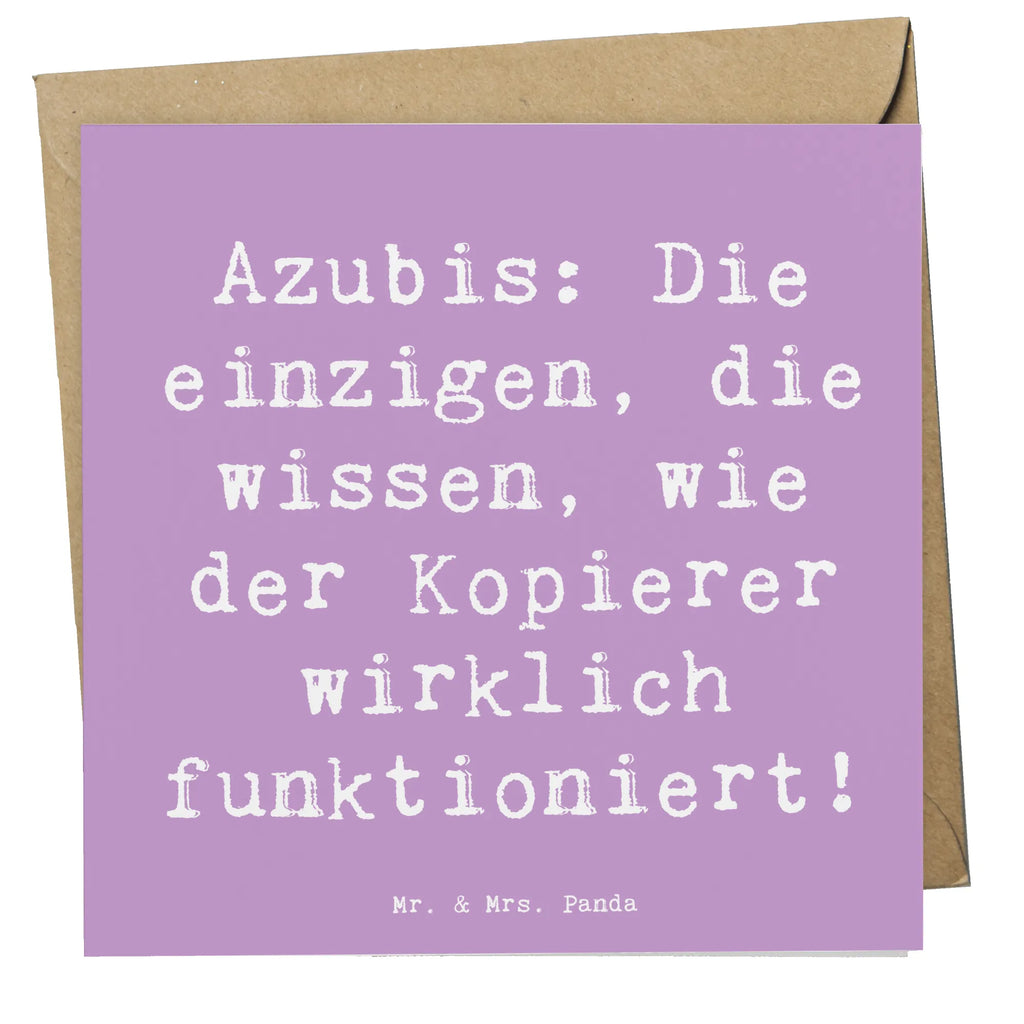 Deluxe Karte Spruch Auszubildende Kopierer Hochwertige Klappkarte, Karte, Geburtstagskarte, Klappkarte, Hochzeitskarte, Hochwertige Grußkarte, Einladungskarte, Glückwunschkarte, Grußkarte, Beruf, Ausbildung, Jubiläum, Abschied, Rente, Kollege, Kollegin, Geschenk, Schenken, Arbeitskollege, Mitarbeiter, Firma, Danke, Dankeschön