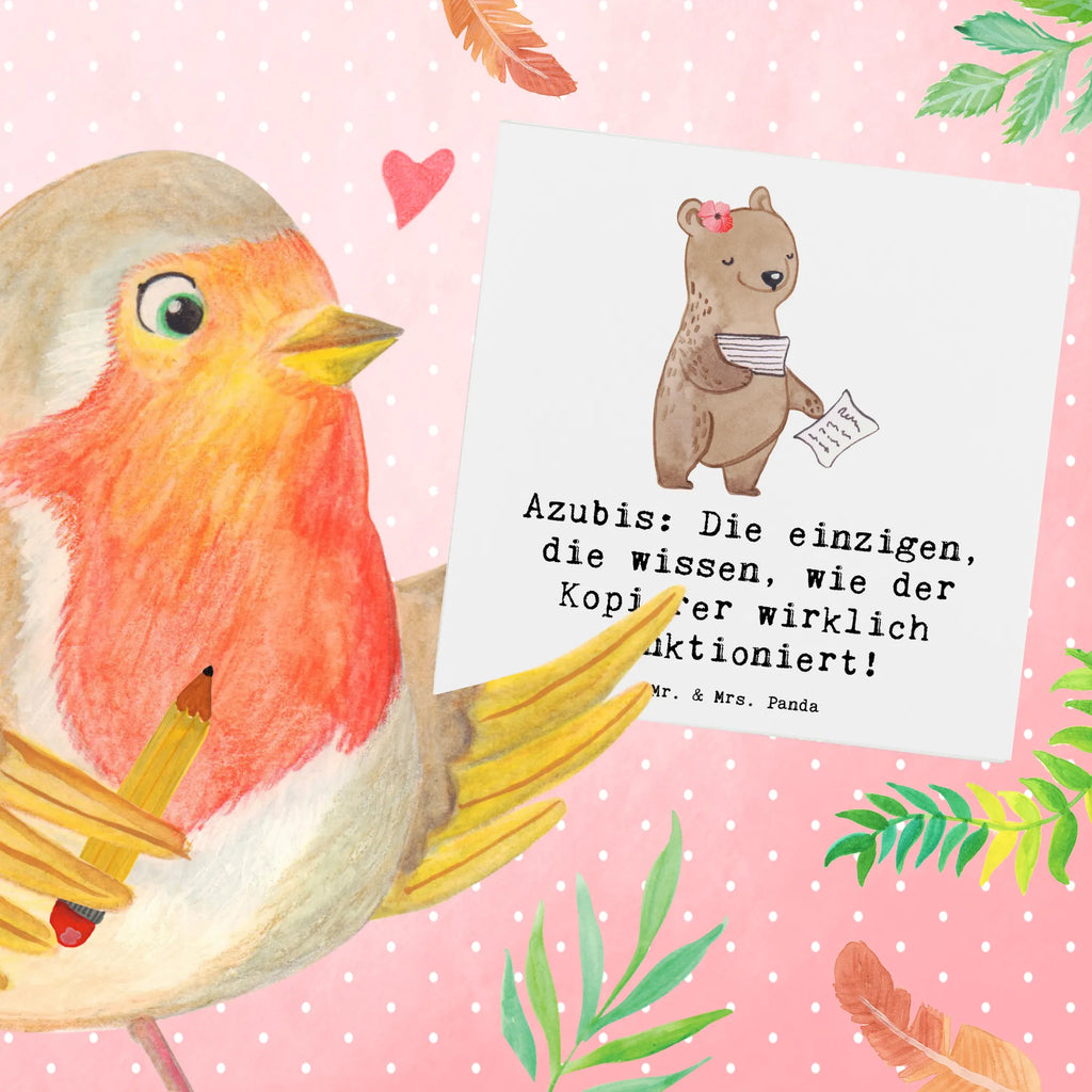 Deluxe Card Azubis: Die einzigen, die wissen, wie der Kopierer wirklich funktioniert! Grußkarte, Hochzeitskarte, Klappkarte, Hochwertige Grußkarte, Glückwunschkarte, Hochwertige Klappkarte, Karte, Geburtstagskarte, Einladungskarte, Beruf, Ausbildung, Jubiläum, Abschied, Rente, Kollege, Kollegin, Geschenk, Schenken, Arbeitskollege, Mitarbeiter, Firma, Danke, Dankeschön