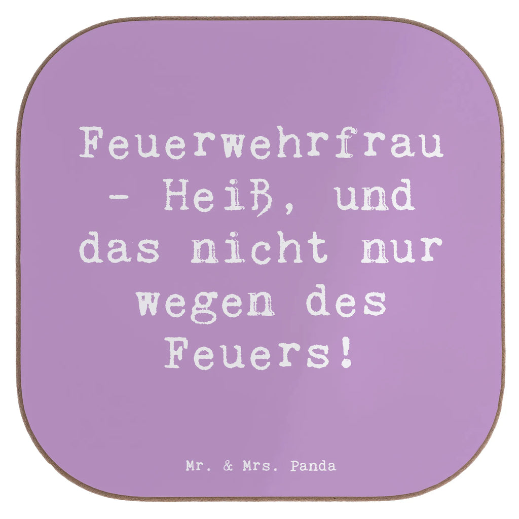 Square coaster Saying Feuerwehrfrau - Heiß, und das nicht nur wegen des Feuers! Glasuntersetzer, Untersetzer aus Holz, Holzuntersetzer, Untersetzer, Getränkeuntersetzer, Untersetzer Holz, Untersetzer für Gläser, Untersetzer Gläser, Bierdeckel, Tassen Untersetzer, Untersetzer Design, Korkuntersetzer, Beruf, Ausbildung, Jubiläum, Abschied, Rente, Kollege, Kollegin, Geschenk, Schenken, Arbeitskollege, Mitarbeiter, Firma, Danke, Dankeschön