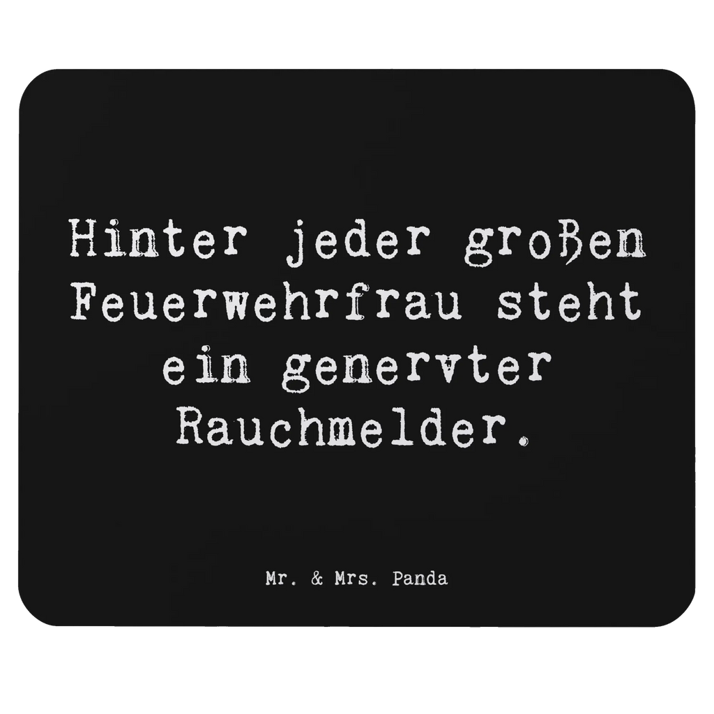 Mouse mat Saying Hinter jeder großen Feuerwehrfrau steht ein genervter Rauchmelder. Computer zubehör, Mausunterlage, Mauspad, Einzigartiges Mauspad, PC Zubehör, Mousepad, Arbeitszimmer, Designer Mauspad, Mauspad Büro, Büroausstattung, Beruf, Ausbildung, Jubiläum, Abschied, Rente, Kollege, Kollegin, Geschenk, Schenken, Arbeitskollege, Mitarbeiter, Firma, Danke, Dankeschön