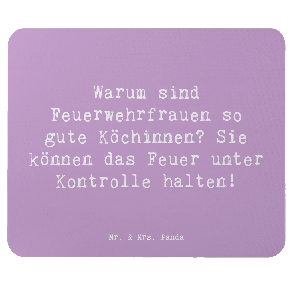 Mouse mat Saying Warum sind Feuerwehrfrauen so gute Köchinnen? Sie können das Feuer unter Kontrolle halten! Mausunterlage, Computer zubehör, Mauspad, Mauspad Büro, Arbeitszimmer, Einzigartiges Mauspad, PC Zubehör, Büroausstattung, Mousepad, Designer Mauspad, Beruf, Ausbildung, Jubiläum, Abschied, Rente, Kollege, Kollegin, Geschenk, Schenken, Arbeitskollege, Mitarbeiter, Firma, Danke, Dankeschön