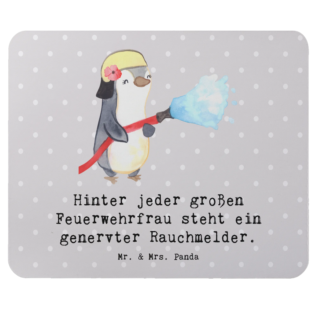Mouse mat Hinter jeder großen Feuerwehrfrau steht ein genervter Rauchmelder. Computer zubehör, Mauspad, Mousepad, Mausunterlage, PC Zubehör, Designer Mauspad, Büroausstattung, Mauspad Büro, Einzigartiges Mauspad, Arbeitszimmer, Beruf, Ausbildung, Jubiläum, Abschied, Rente, Kollege, Kollegin, Geschenk, Schenken, Arbeitskollege, Mitarbeiter, Firma, Danke, Dankeschön